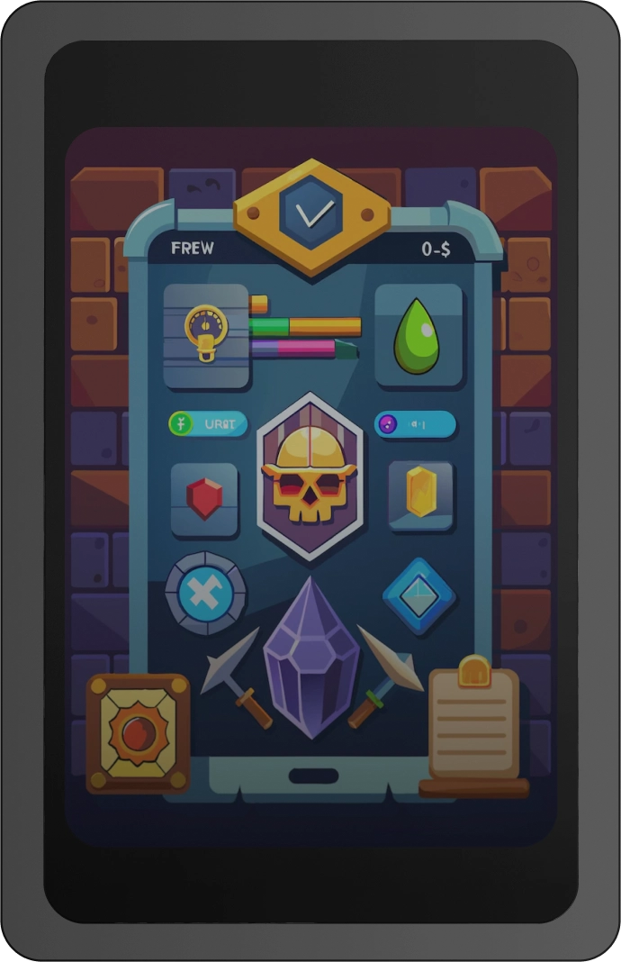 Mobile game UI/UX design Service-Revolgames