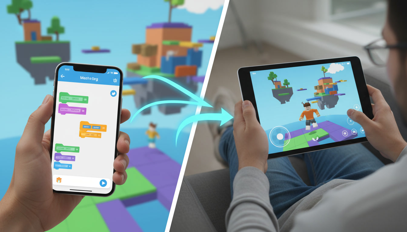 Roblox Game Development on Mobile [2025 Guide]